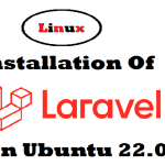 Install Laravel on Linux server step-by-step guide